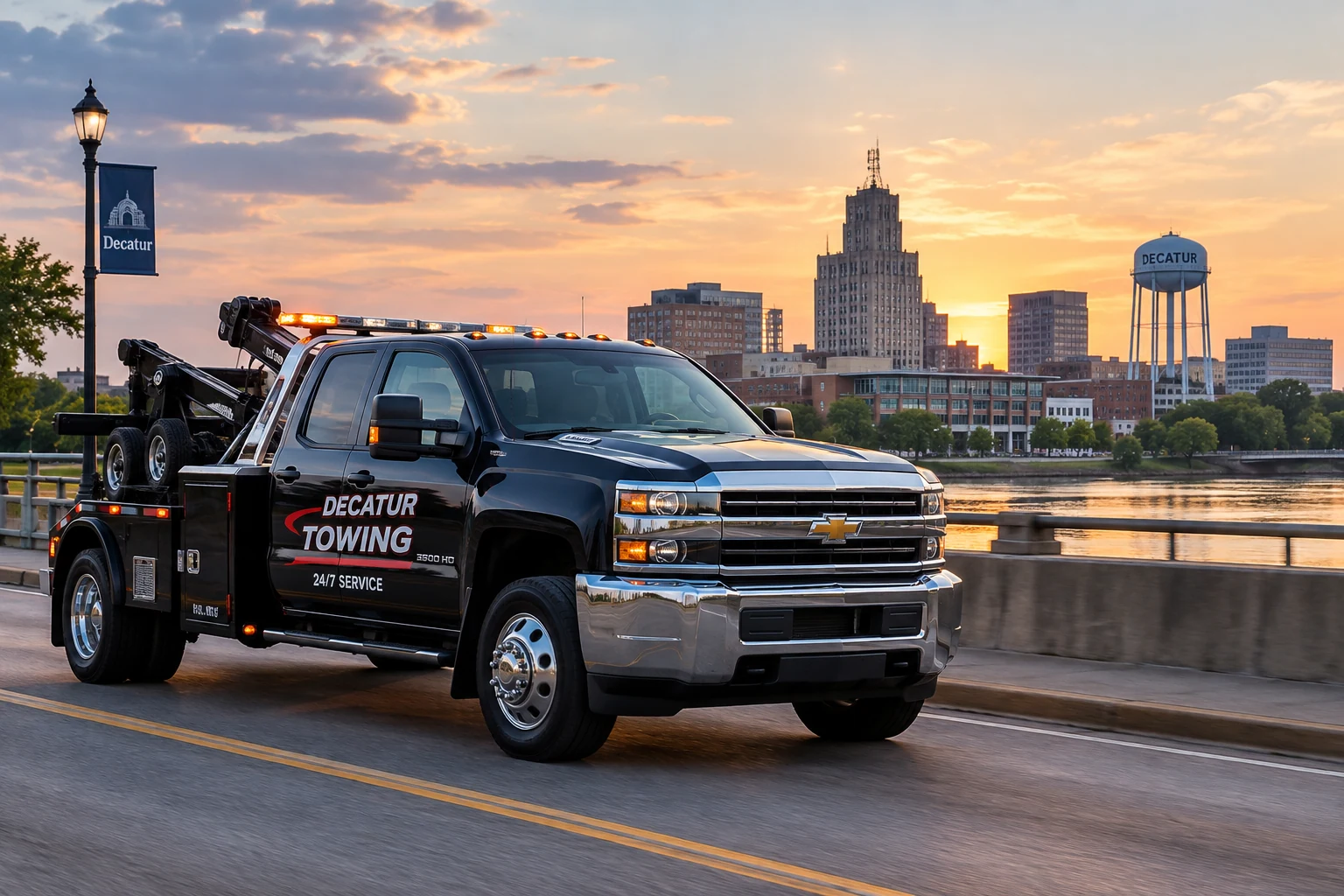 Towing Service Areas in the Decatur Area